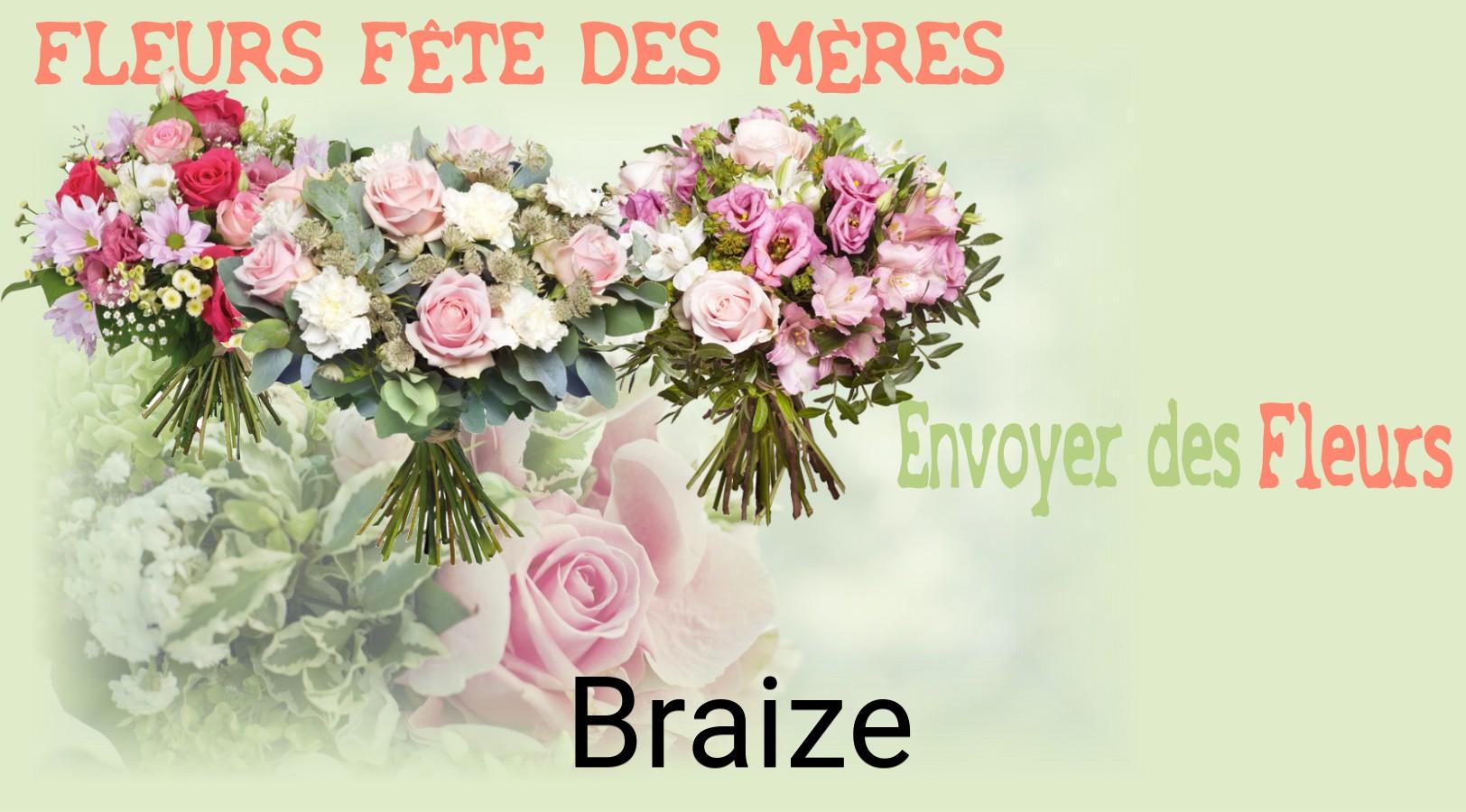 Bouquet de Fête des Mères livré à Braize